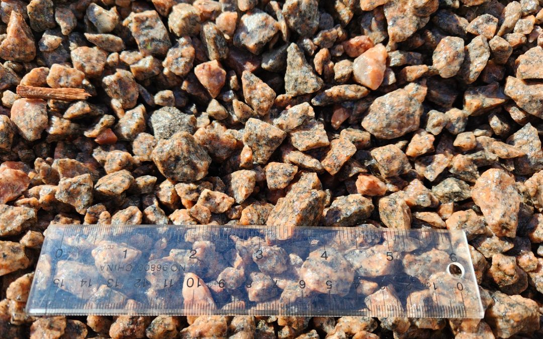 3/4″ Red Granite